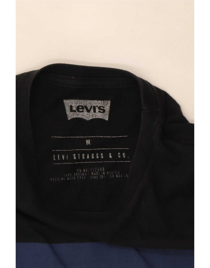 Levi's Herre grafisk T-shirt Top Medium Sort