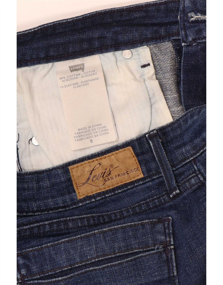 Levi's Dame Demi Curve Classic Fit denimshorts US 8 Medium W28 Blå