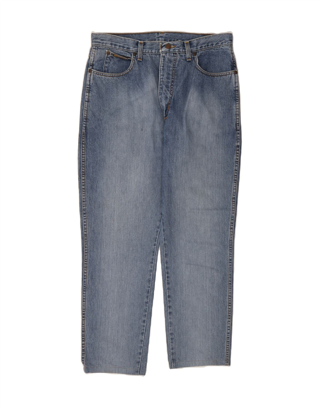 WRANGLER Mens Capri Jeans W32 L27 Blue Vintage Wrangler and Second-Hand Wrangler from Messina Hembry 