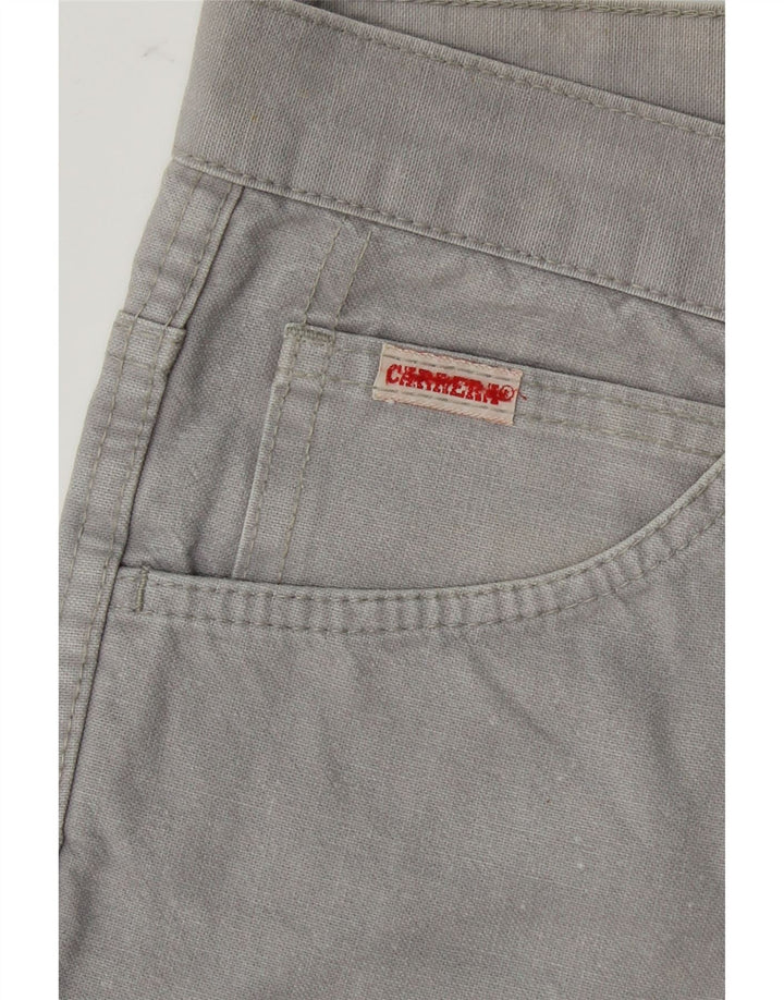 CARRERA Mens Straight Casual Trousers W28 L28 Grey Vintage Carrera and Second-Hand Carrera from Messina Hembry 
