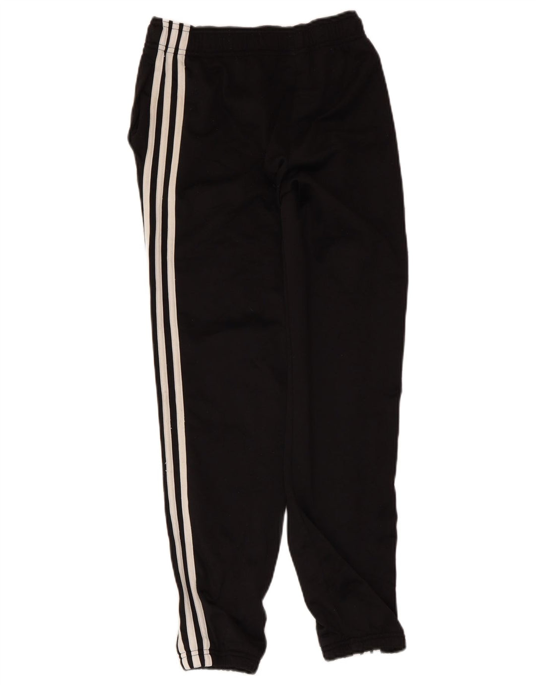 Adidas Drenge Træningsdragt Bukser Joggers 11-12 År Sort Polyester