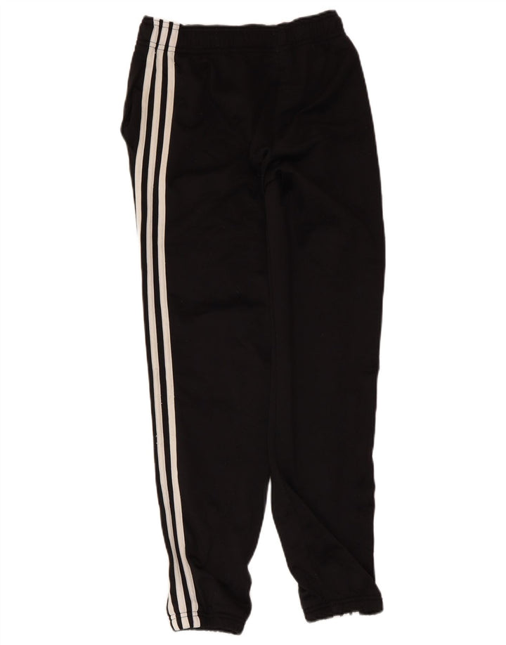 Adidas Drenge Træningsdragt Bukser Joggers 11-12 År Sort Polyester