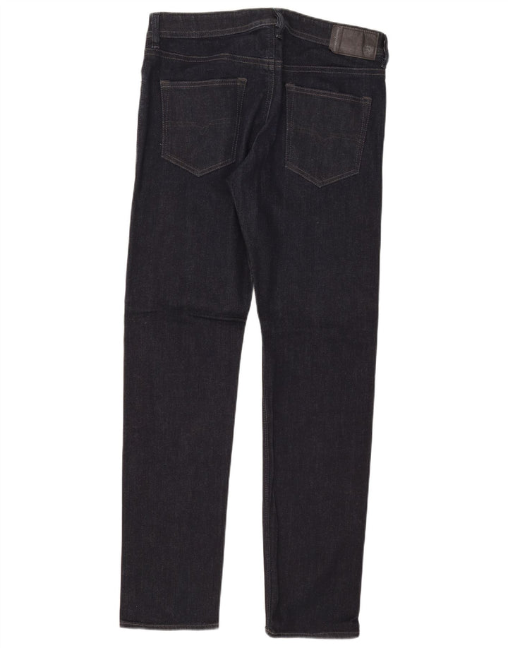 Diesel Dame Slim Jeans W32 L32 Marineblå Bomuld