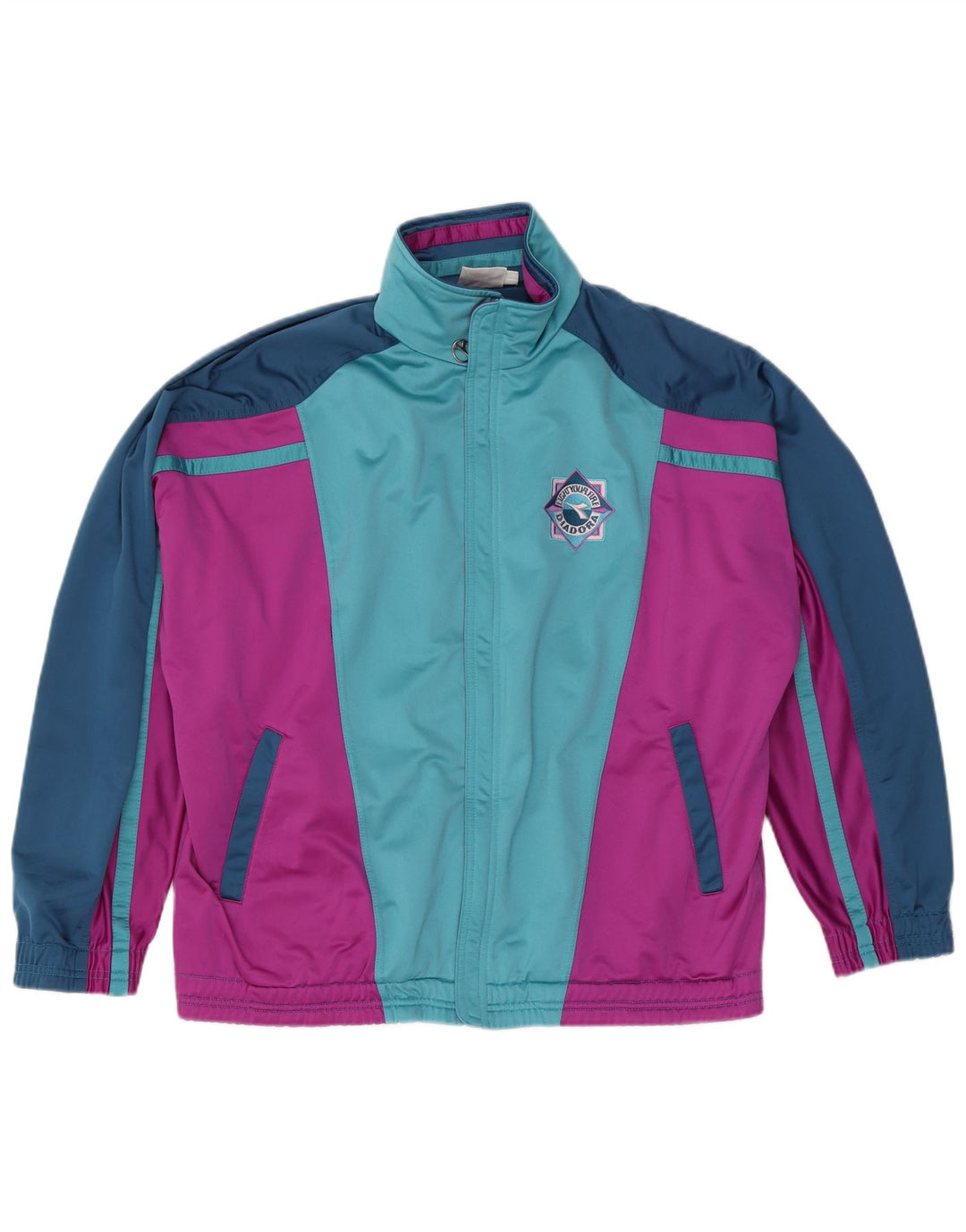 Diadora Træningsdragt til mænd Topjakke UK 44 XL Flerfarvet Colourblock