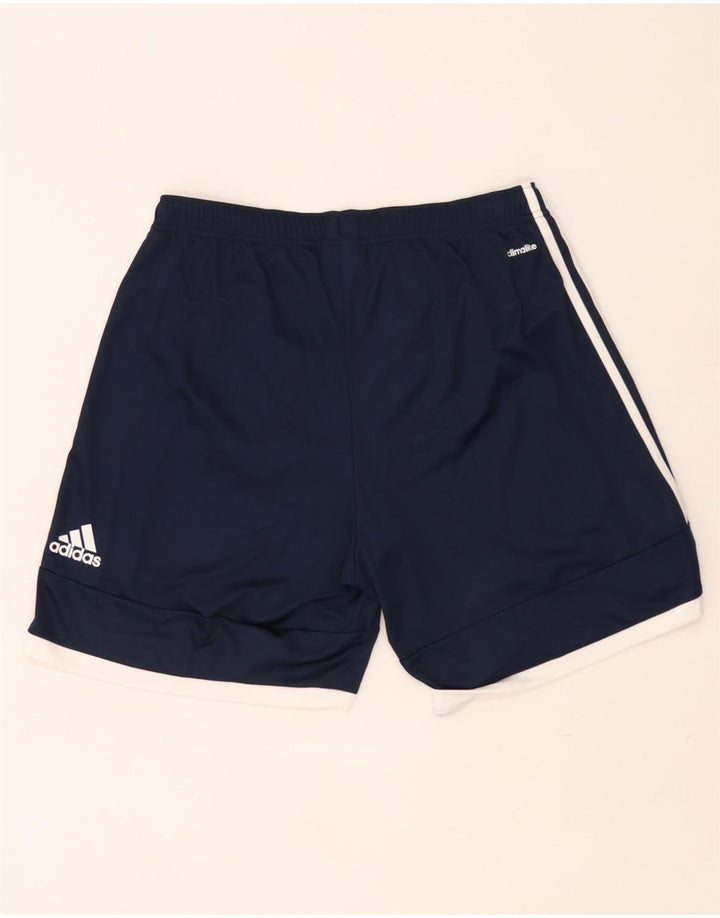 Adidas Herre Climalite Sportshorts store marineblå polyester