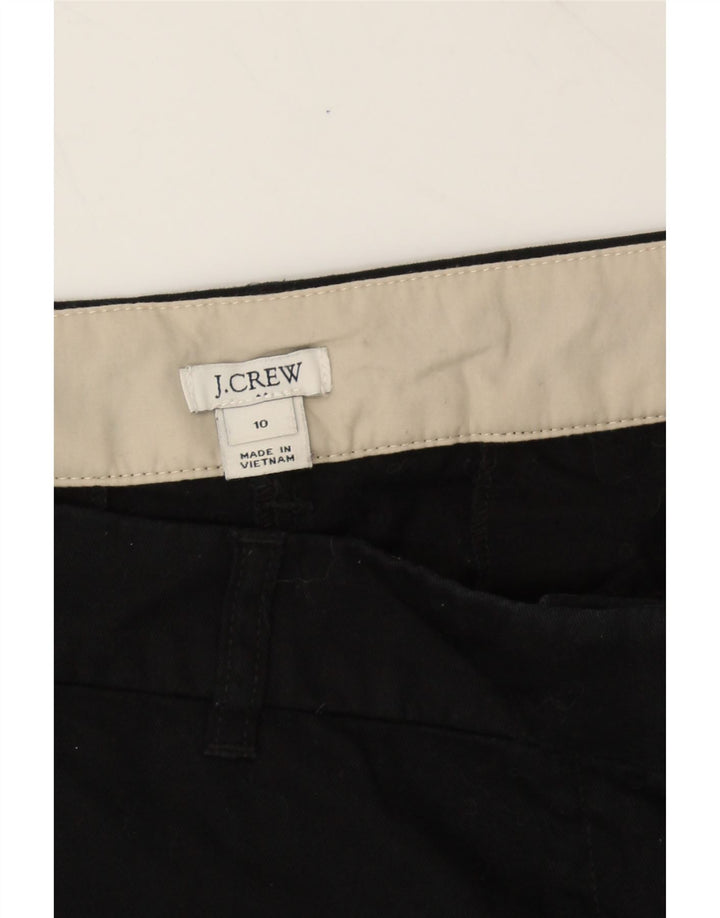 J. CREW Womens Chino Shorts US 10 Large W34 Black Cotton Vintage J. Crew and Second-Hand J. Crew from Messina Hembry 