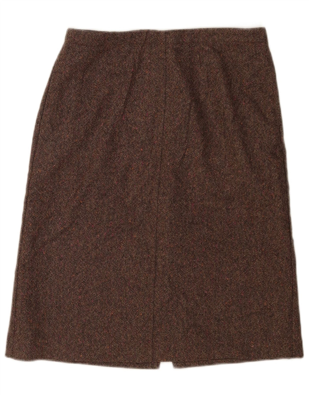 J. Crew Midi-nederdel til kvinder W28 Medium Brown Flecked