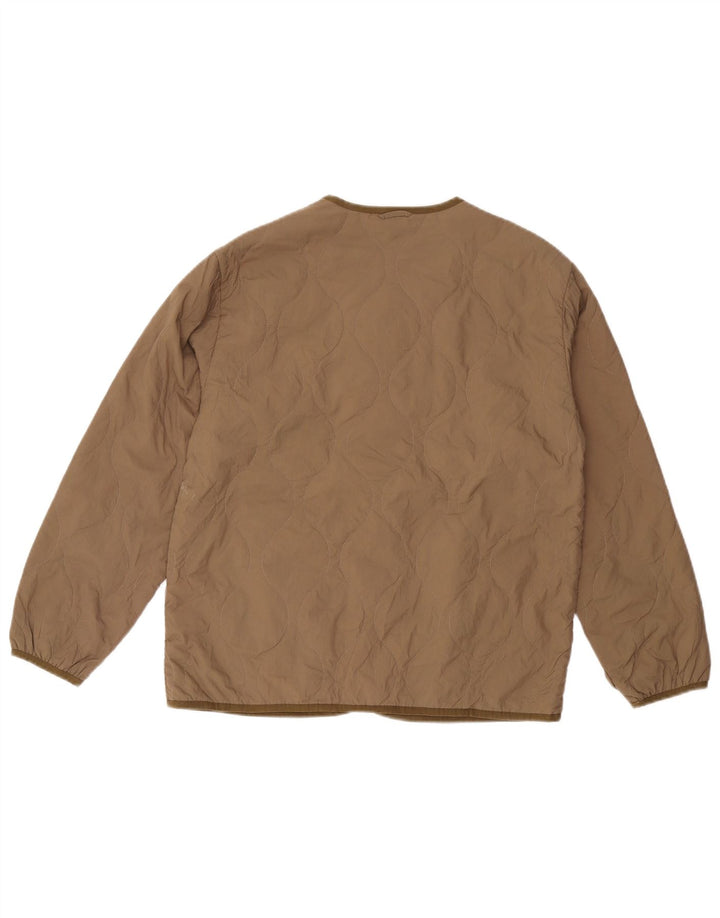 Zara drenge liner polstret jakke 13-14 år brun polyester