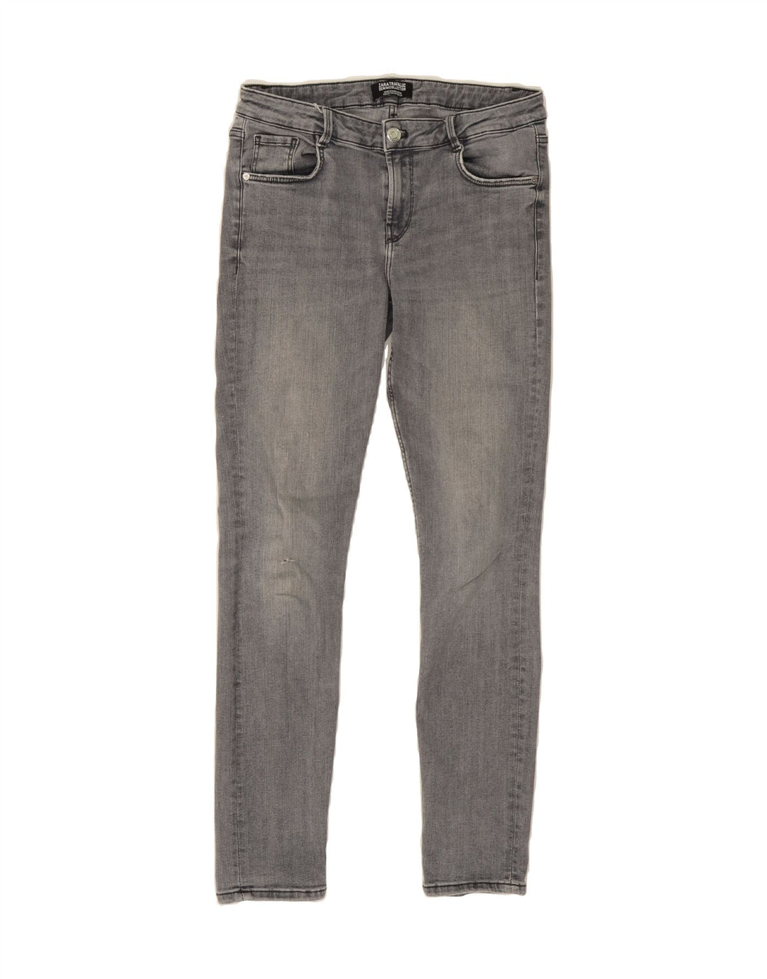 ZARA Womens Skinny Jeans EU 38 Medium W28 L27 Grey Cotton Vintage Zara and Second-Hand Zara from Messina Hembry 