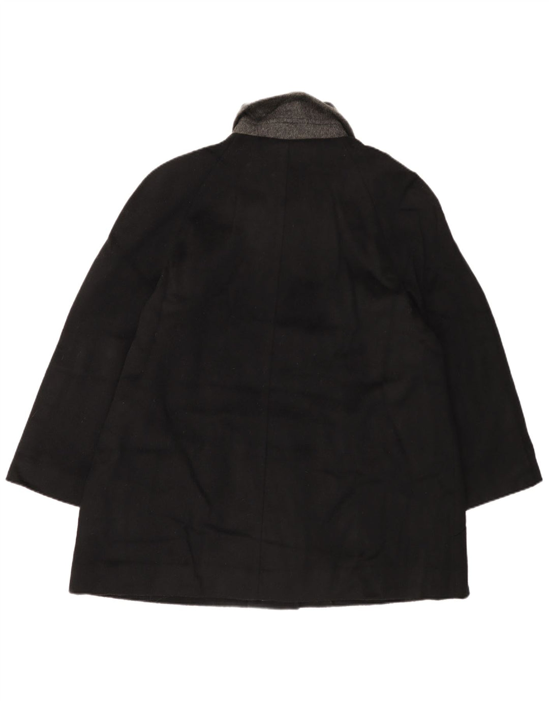 LONDON FOG Overfrakke til kvinder US 18 2XL Sort Uld