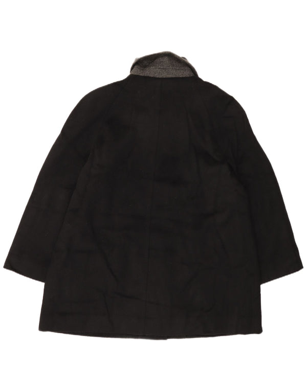 LONDON FOG Overfrakke til kvinder US 18 2XL Sort Uld