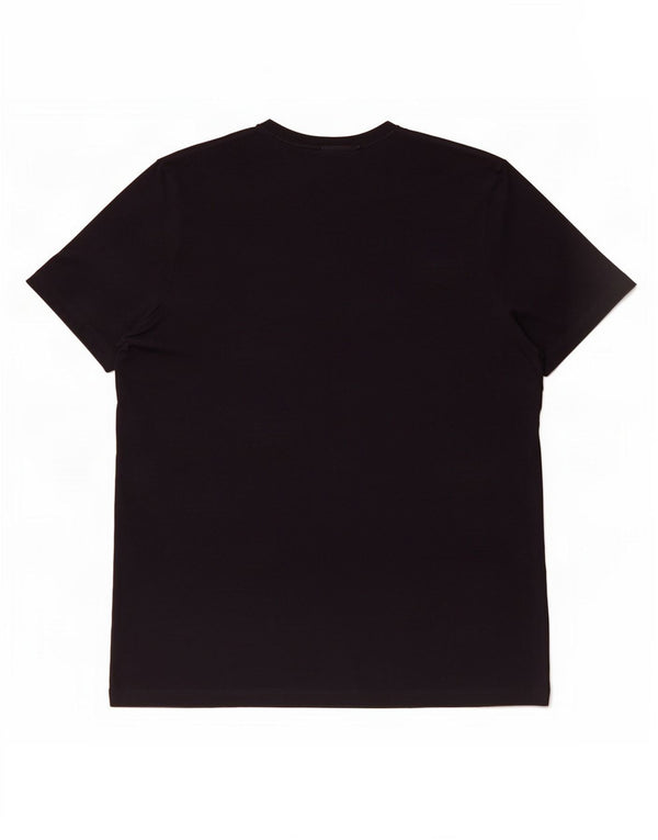 Adidas grafisk T-shirt top til mænd XL marineblå bomuld