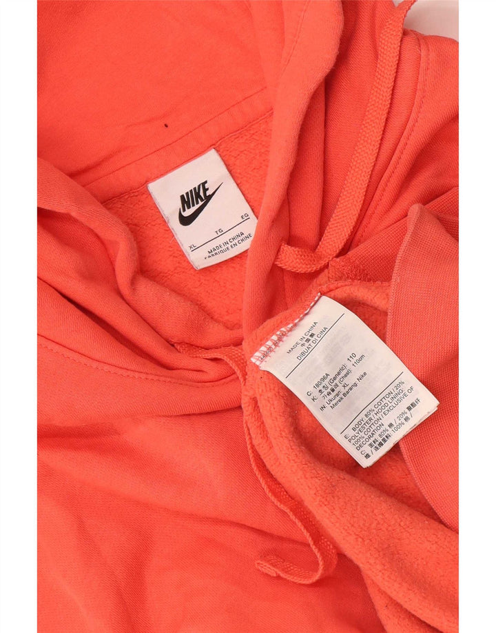Nike Herre hættetrøje Jumper XL Orange Bomuld
