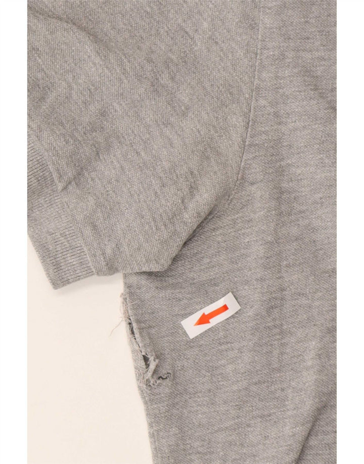 Kappa Dame Polo Shirt UK 16 Large Grey