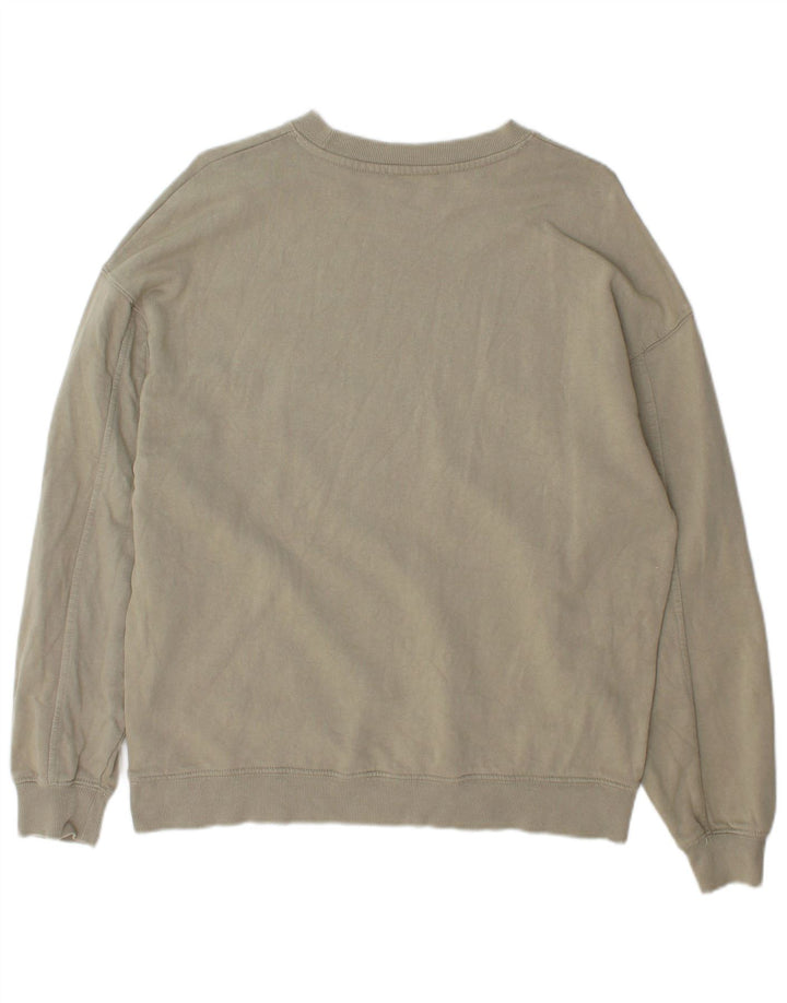 Zara Sweatshirt til mænd Medium Khaki Bomuld