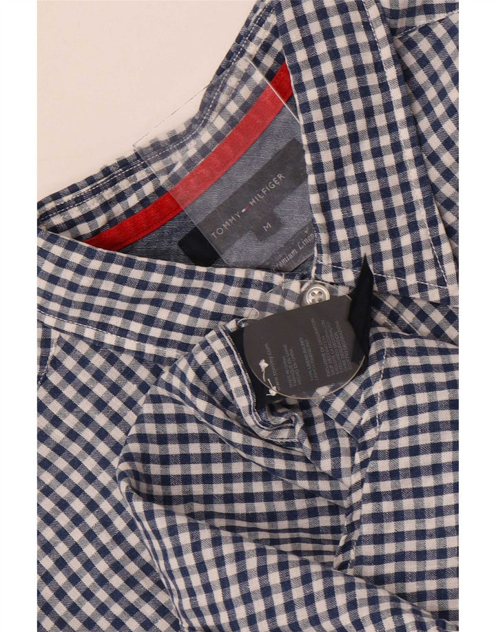 Tommy Hilfiger Herreskjorte Medium Blue Gingham Linen