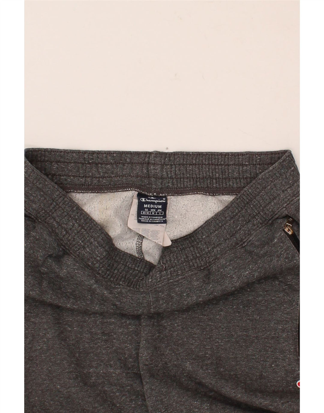 CHAMPION Mens Tracksuit Trousers Joggers Medium  Grey Cotton Vintage Champion and Second-Hand Champion from Messina Hembry 