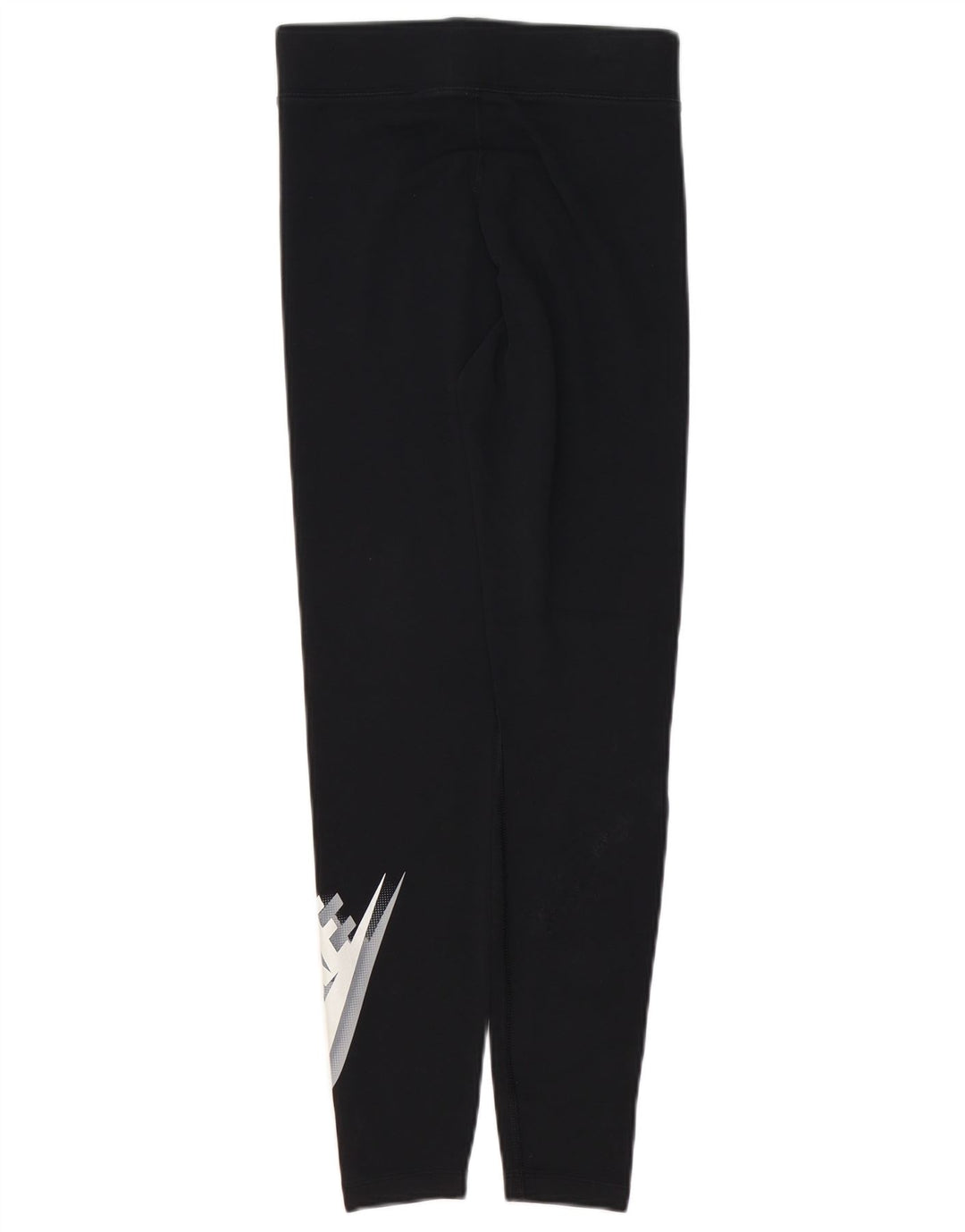 NIKE Dame Tight Fit Grafiske Leggings UK 10 Small Black