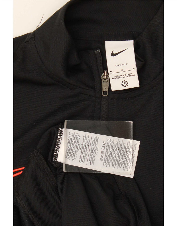 Nike Herre Dri Fit træningsdragt Topjakke Medium Sort Polyester