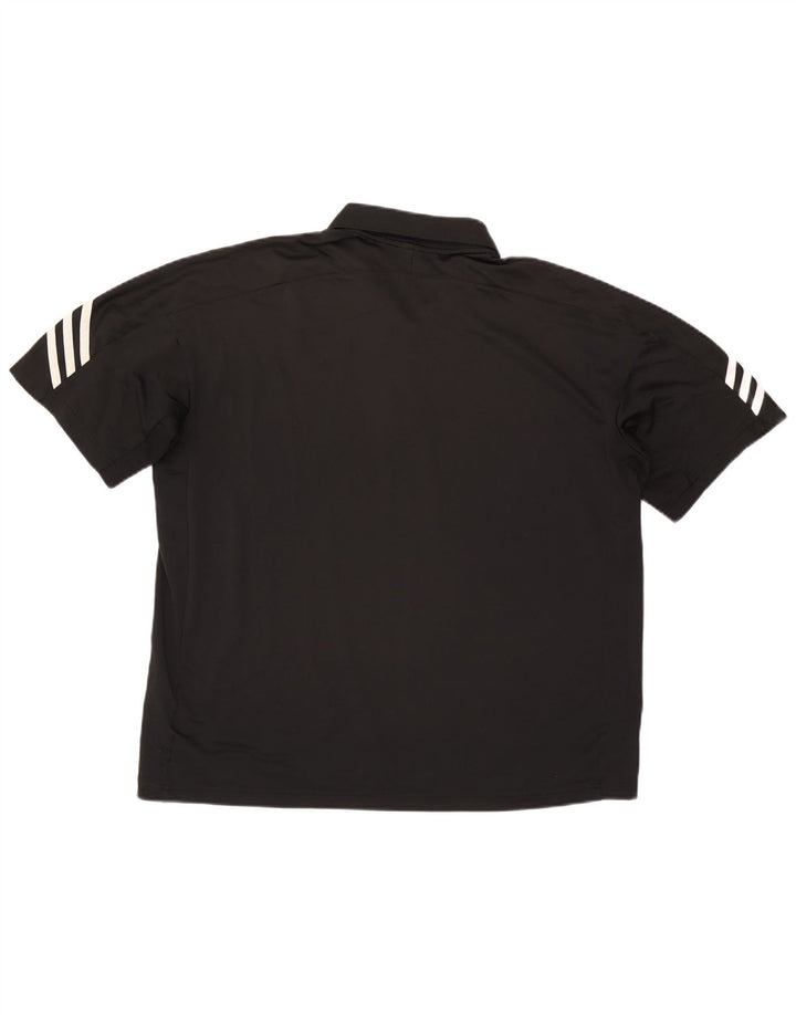 Adidas Herre Climacool Polo Shirt XL Sort Polyester