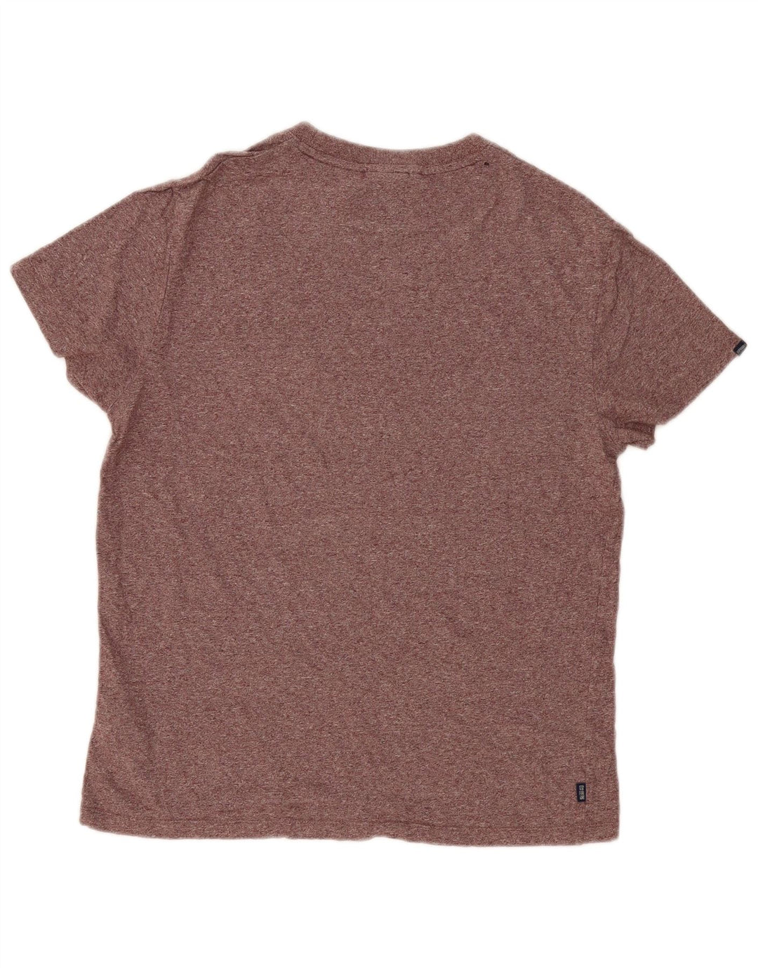 Superdry Herre T-Shirt Top Stor Bourgogne Bomuld