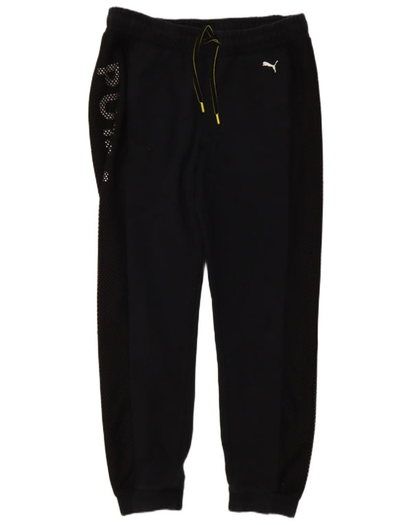 Puma Graphic Tracksuit Bukser til kvinder Joggers UK 14 Large Black