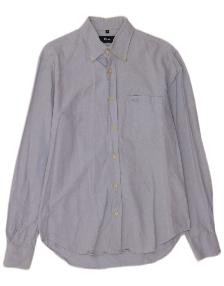 Fila Herreskjorte Medium Blå Bomuld