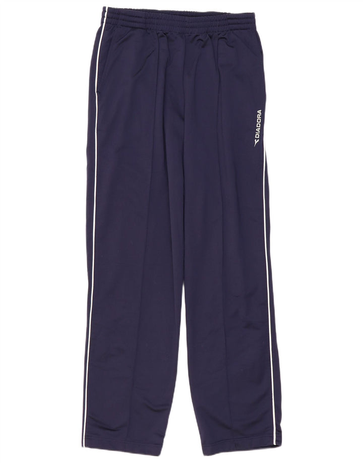 DIADORA Træningsdragt bukser til mænd UK 38 Medium Navy Blue Polyester