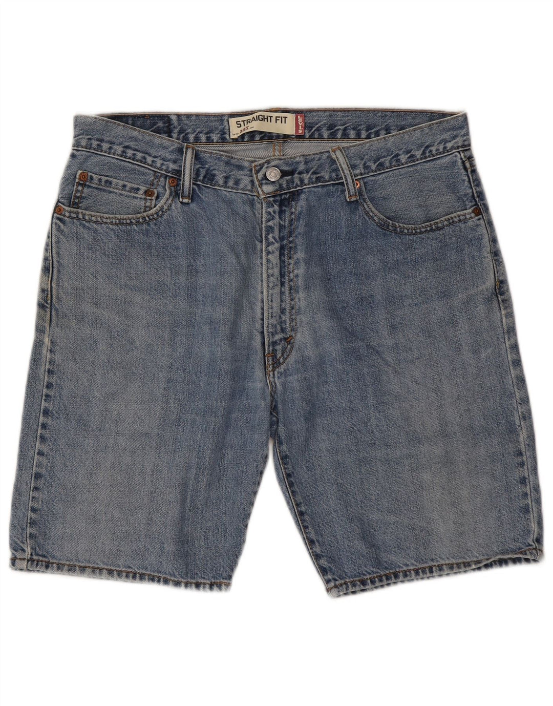 LEVI'S Mens 505 Denim Shorts W36 Large Blue Cotton