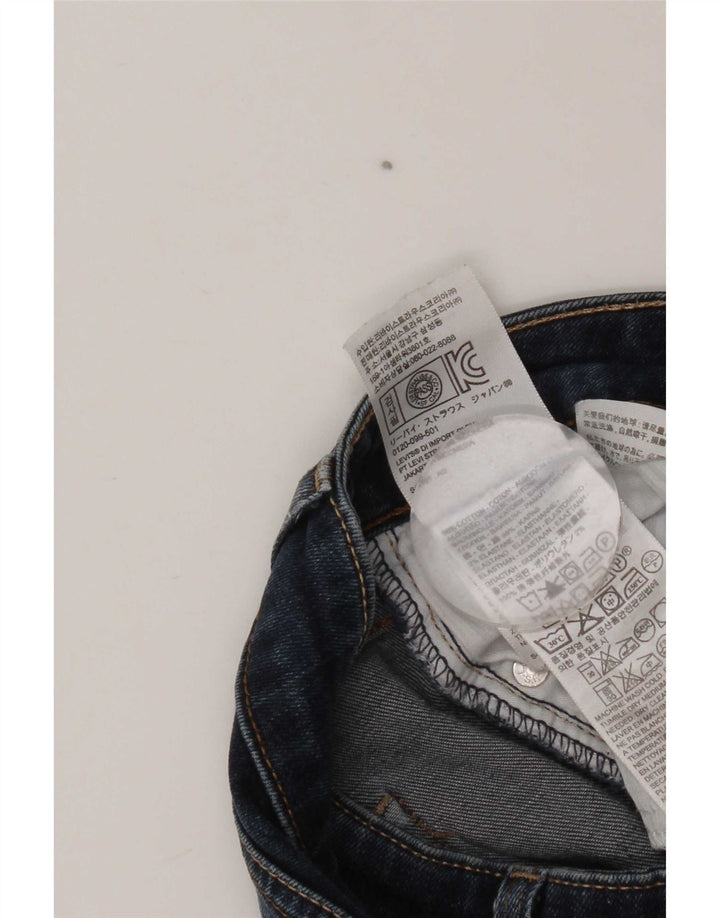 Levi's Womens Bold Curve denimshorts W28 Medium Marineblå Bomuld