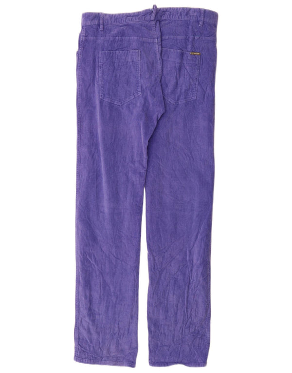 GF Ferre Herre Ittierre Corduroy Bukser IT 48 Medium W34 L33 Lilla