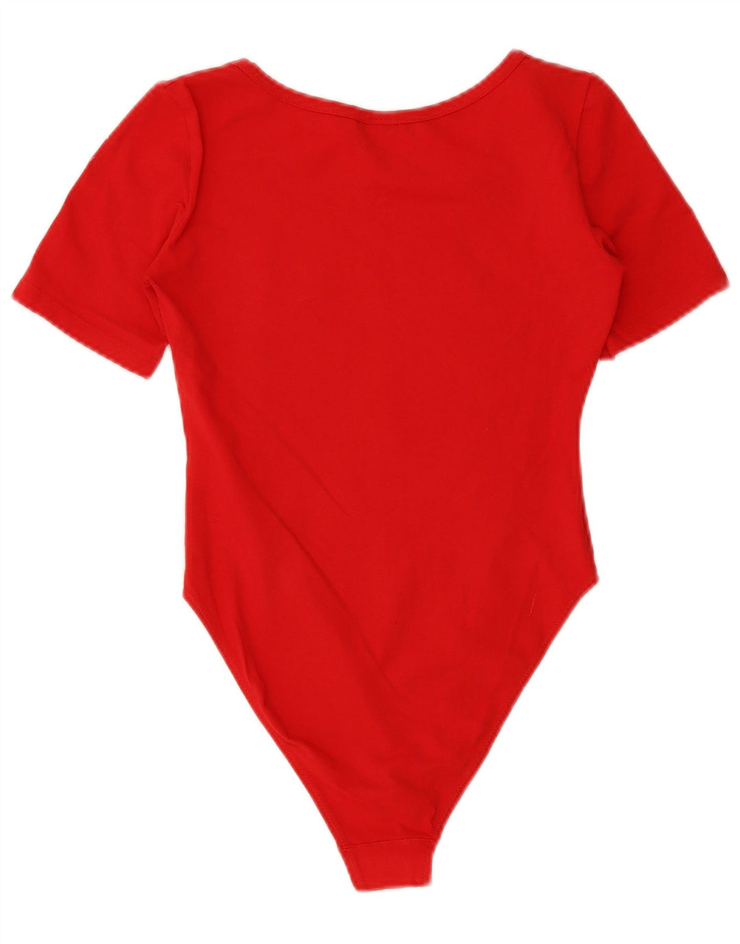 Benetton Womens Bodysuit UK 8 Small Red