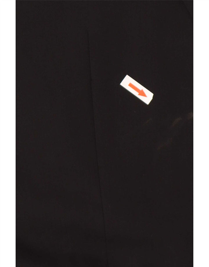 Pierre Cardin Herre 2-knaps blazerjakke UK 38 Medium Sort Uld
