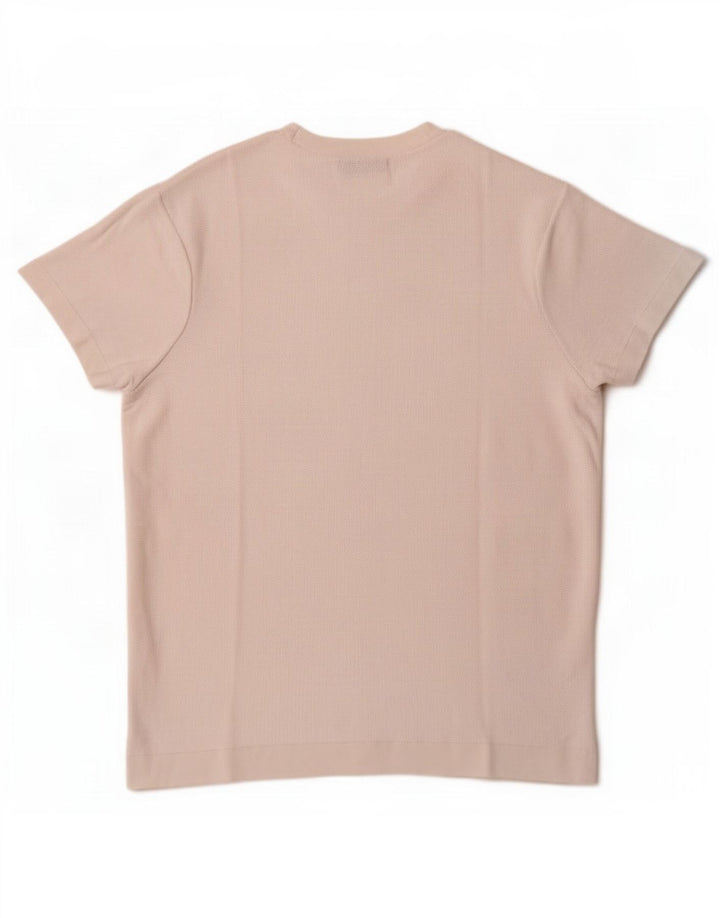 Zara Herre T-Shirt Top Lille Hvid