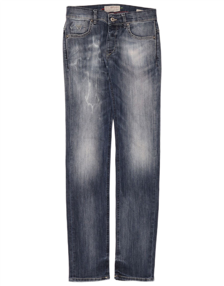 Fifty Four Dame Dorar Slim Jeans W28 L34 Blå Bomuld