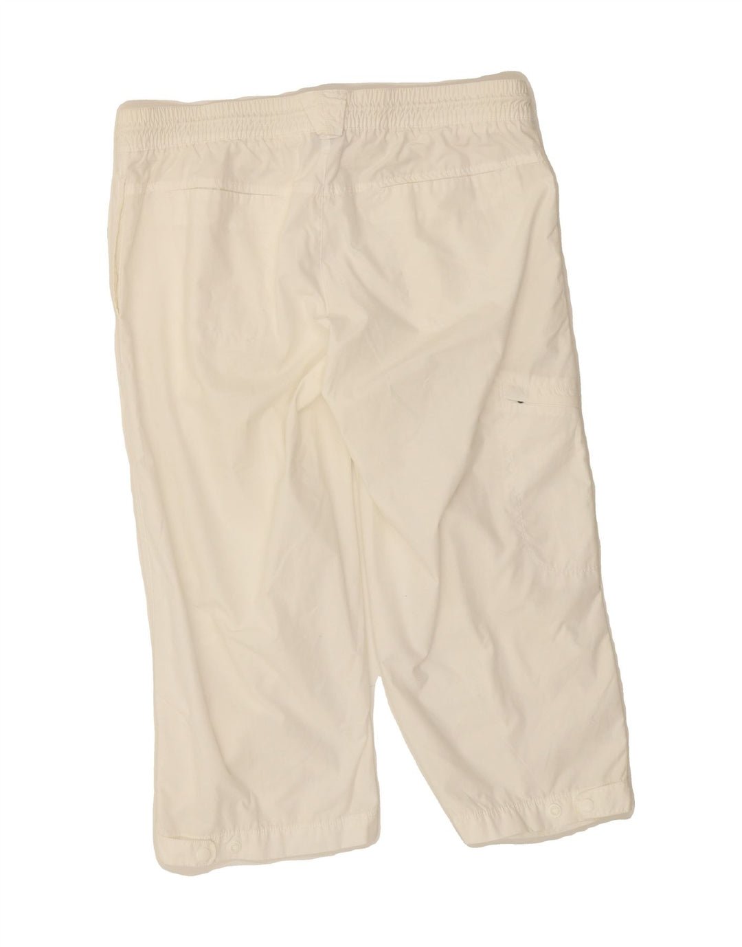 NIKE Womens Bermuda Shorts UK 10/12 Medium W32 White Vintage Nike and Second-Hand Nike from Messina Hembry 