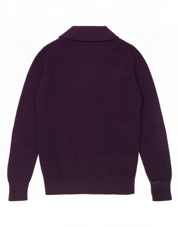 Paul Smith Herre cardigan sweater Medium Lilla Uld