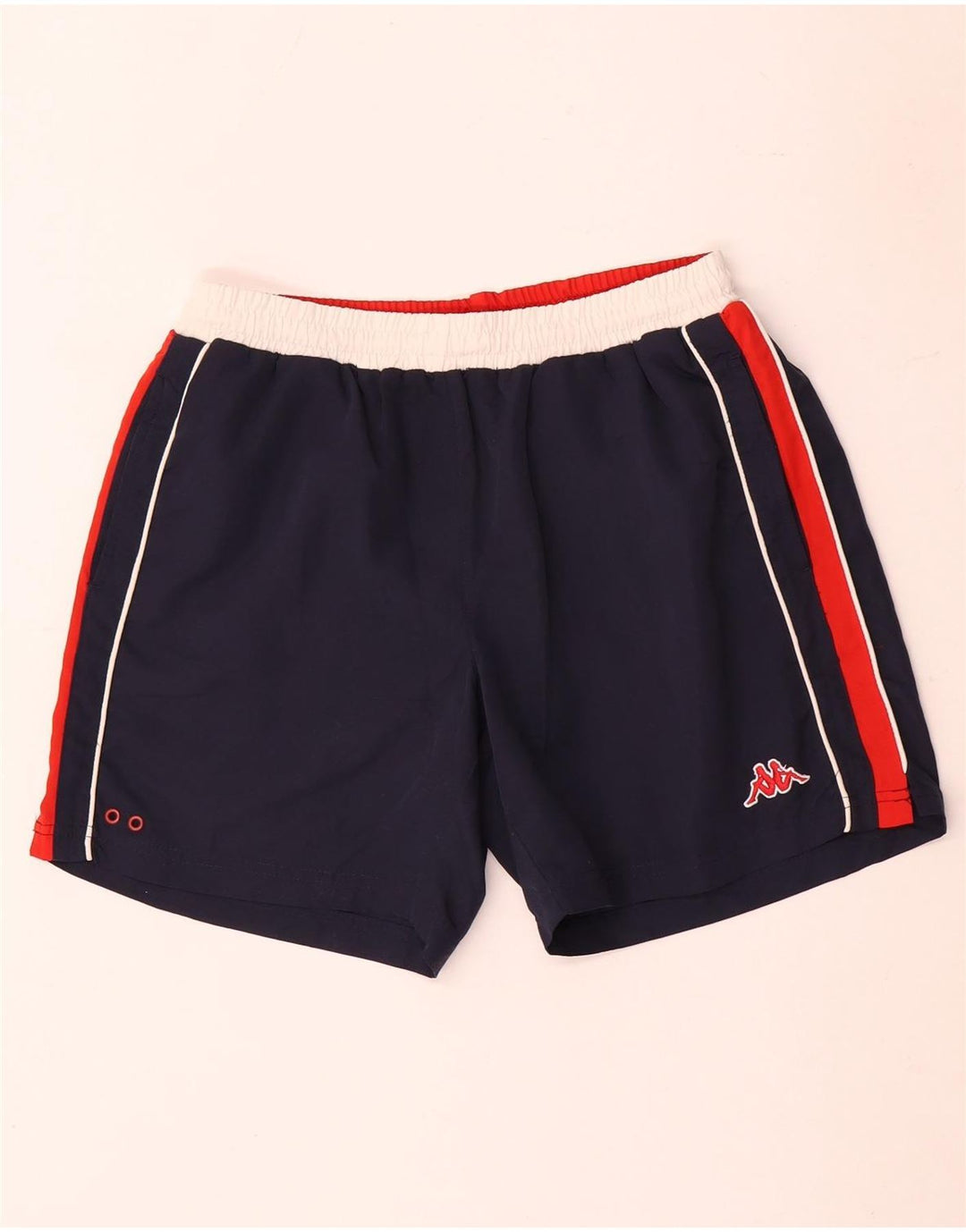 Kappa Herre Sportshorts Medium Navy Blue Colourblock Polyester