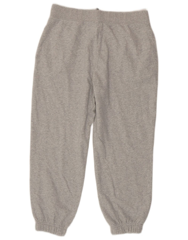 Marks & Spencer Womens Crop træningsdragt Bukser Joggers UK 14 Large Grå