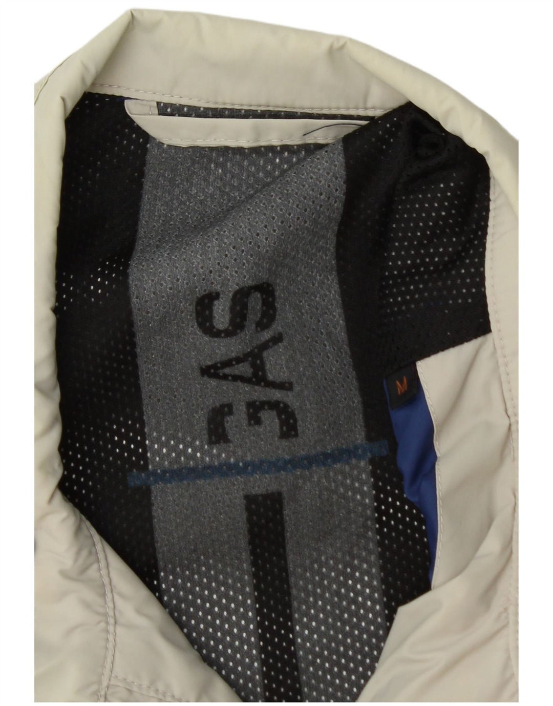 GAS Herre Utility Jacket UK 38 Medium Grå Polyamid