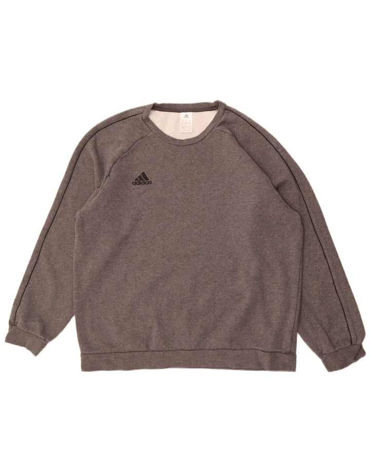 Adidas Herre Sweatshirt Jumper XL Grå Bomuld