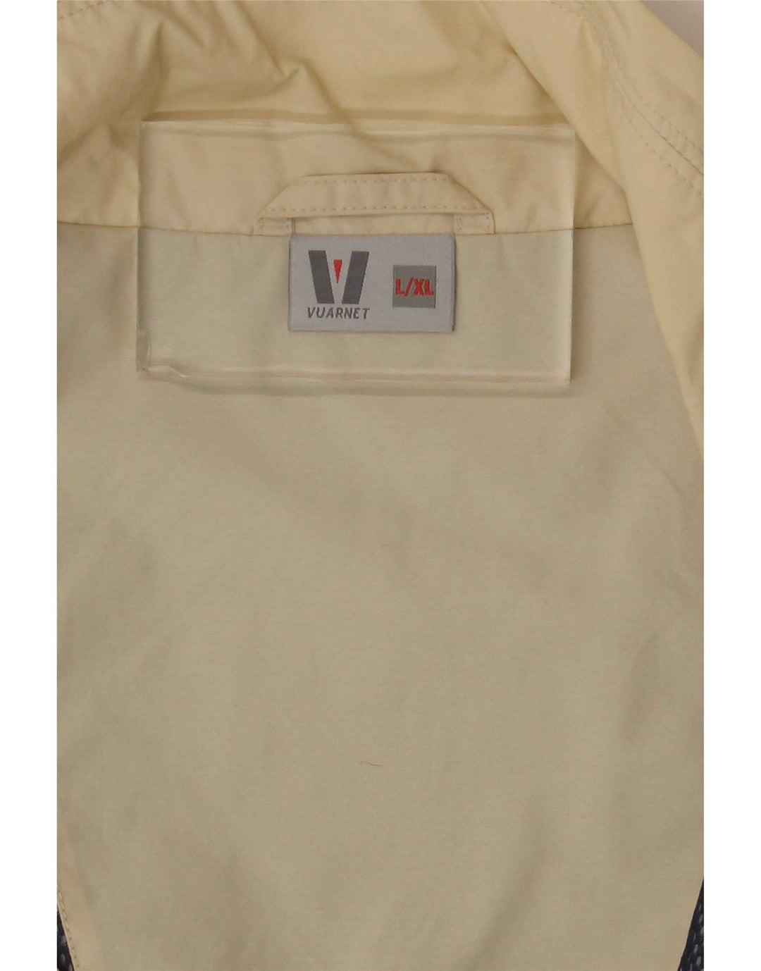 Vuarnet Herre Loose Fit Bomber Jacket UK 40 Large Beige