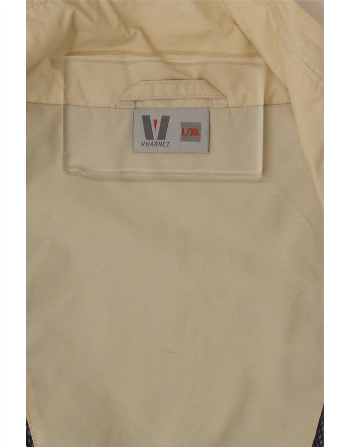 Vuarnet Herre Loose Fit Bomber Jacket UK 40 Large Beige