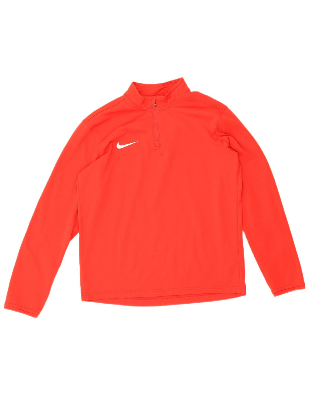 Nike Boys Dri Fit Pullover med lynlås-hals træningsdragt Top 13-14 år XL Rød