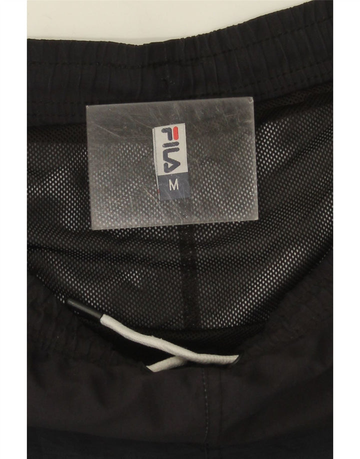 Fila Herre grafiske svømmeshorts Medium Blue Colourblock Polyester