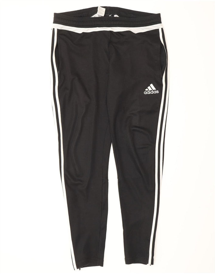 ADIDAS Herre Climalite træningsdragt Bukser Medium Sort Colourblock