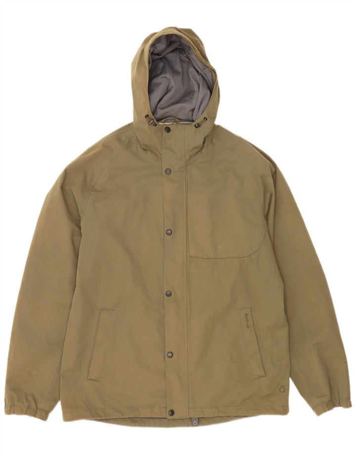 Barbour Regnjakke med hætte til mænd UK 38 Medium Khaki