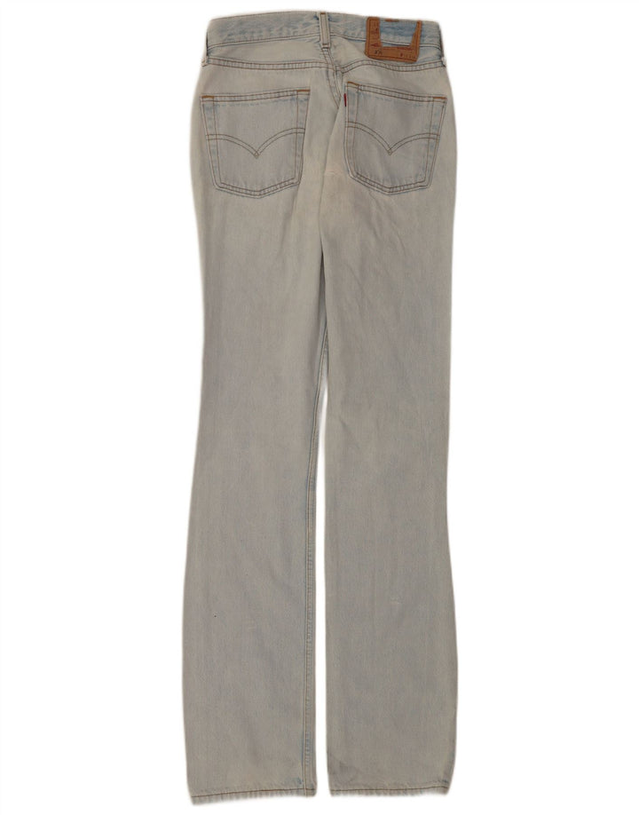 Levi's Dame 501 Bootcut Jeans W27 L34 Blå