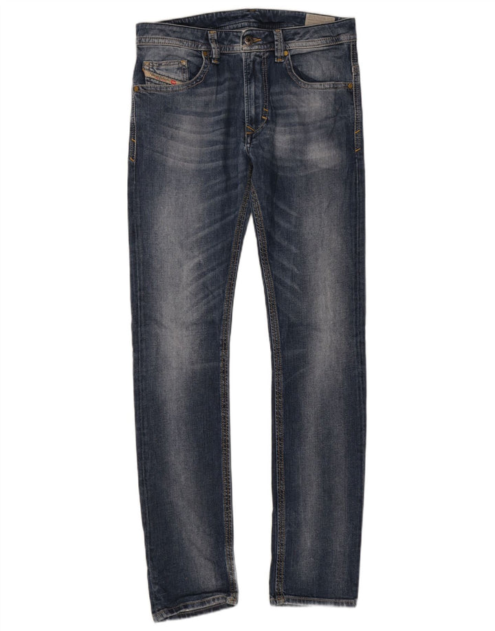 Diesel Dame Thavar Slim Skinny Jeans W30 L32 Blå