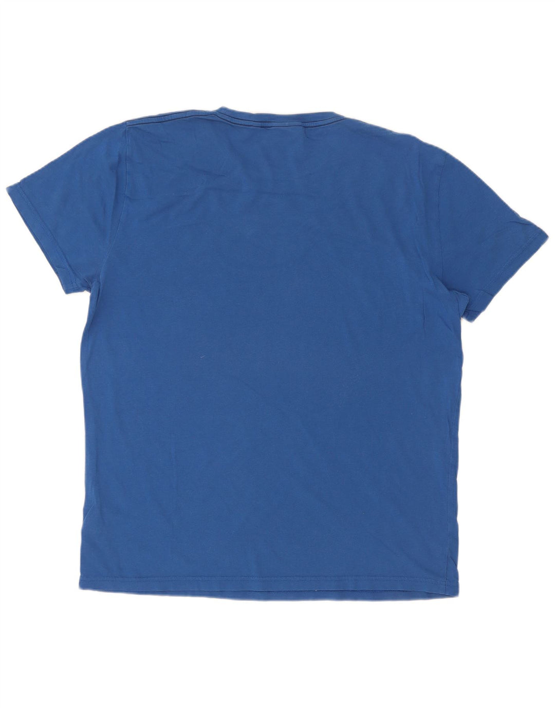 Gant Grafisk T-shirt top til mænd, stor blå bomuld